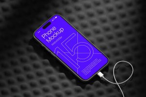 iPhone 15 – App Presentation Mockup