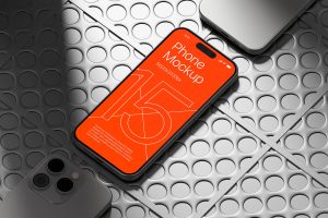 iPhone 15 – App Presentation Mockup