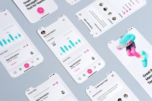 iPhone App Mockup