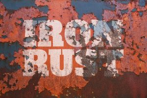 Iron Rust Texture Background