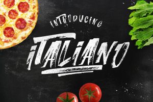 Italiano Brush Font