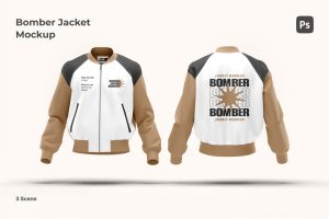 Jacket Bomber Mockup