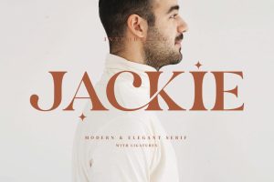 Jackie – Stylish Ligature Font