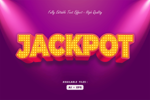 Jackpot – Text Effect