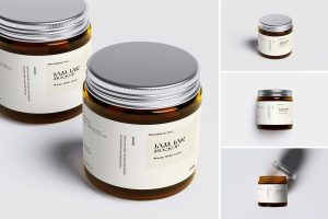 Jam Jar Mockup
