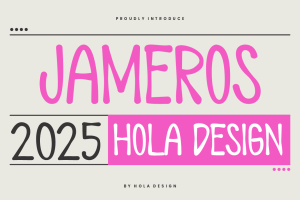 Jameros – Splash & Paint Font