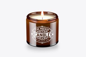 Jar Candle Mockup