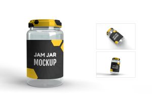 Jars Packaging Mockup