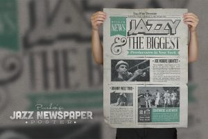 Jazz – Vintage Newspaper Poster/Flyer