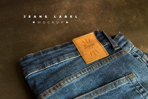 Jeans Label Mockup