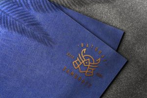 Jeans logo mockup