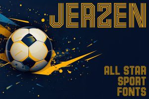 Jerzen – All Star Sport Fonts
