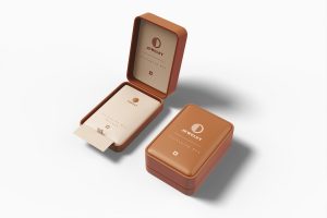 Jewelry Box Mockup