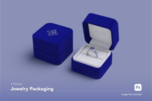 Jewelry Box Mockup