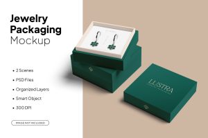Jewelry Box Mockup