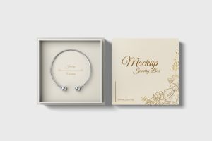 Jewelry Box Mockup