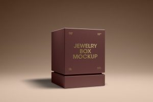 Jewelry Box Mockup