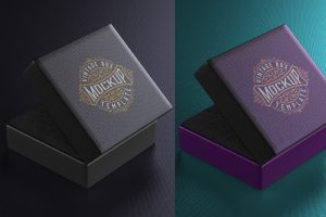 Jewelry Box Mockup