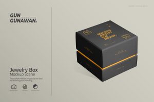 Jewelry Box Mockup