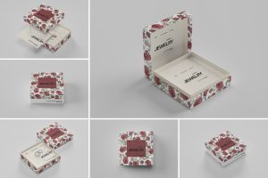 Jewelry Box Mockup