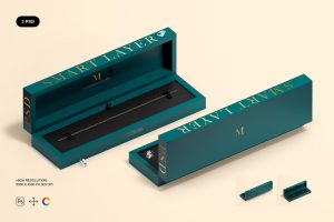 Jewelry Box Mockup Set