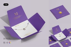 Jewelry Packaging Mockup Set