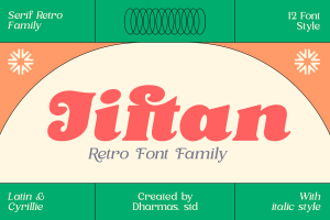 Jiftan – Modern Serif Luxury Font