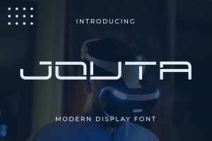Jouta Modern Font