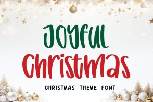 Joyful Christmas – Christmas Font