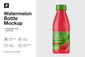 Juice Bottle Mockup