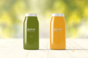 Juice Bottle Mock-up