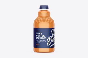 Juice Bottle Mockup
