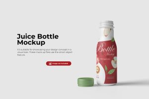 Juice Bottle Mockup