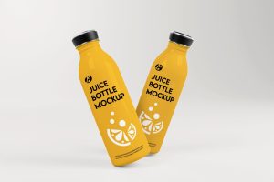Juice Bottle Mockups