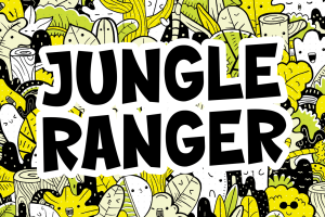 Jungle Ranger – The Playful Gaming Font