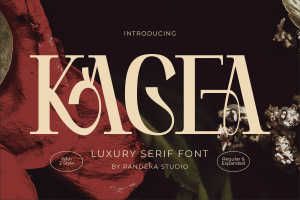 Kagea – Luxury Women Ligature Font