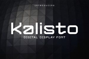 KALISTO – Digital Display Font