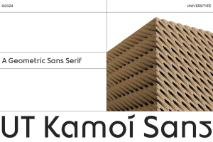 Kamoi Sans – A Geometric Sans