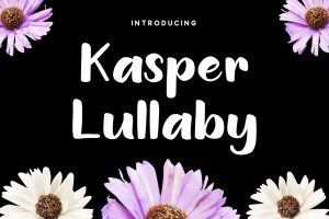 Kasper Lullaby – Cute Font