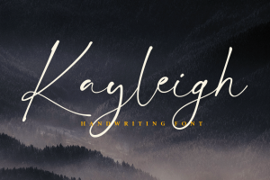 Kayleigh – Handwriting Font
