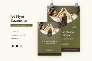 Kazenote – Flyer Template