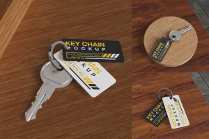 Key Chain Mockup