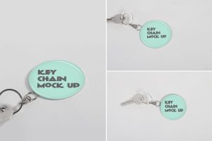 Keychain Mock Up