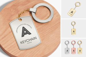 Keychain Mockup