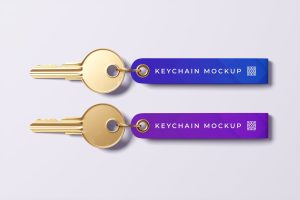 Keychain Mockup