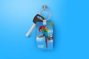 Keychain Mockup