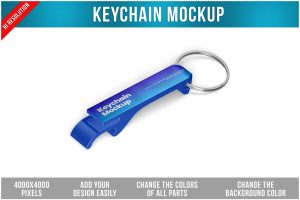 Keychain Mockup