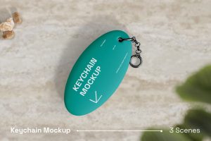 Keychain Mockup