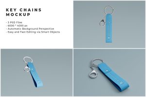 Keychain Mockups Template