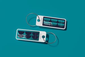Keychains Mockup